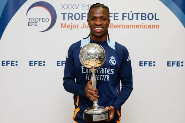 Complete football 247 Vini Jr has won the EFE Best Ibero-American player Award.