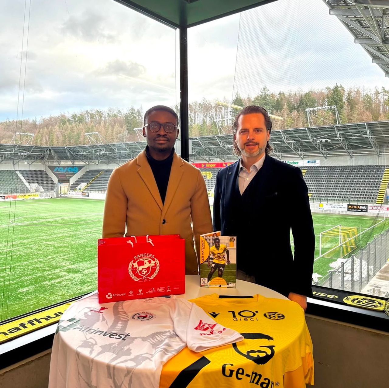 Complete Football 247 Enugu Rangers Seal Talent Exchange Partnership with Swiss Club FC Schaffhausen