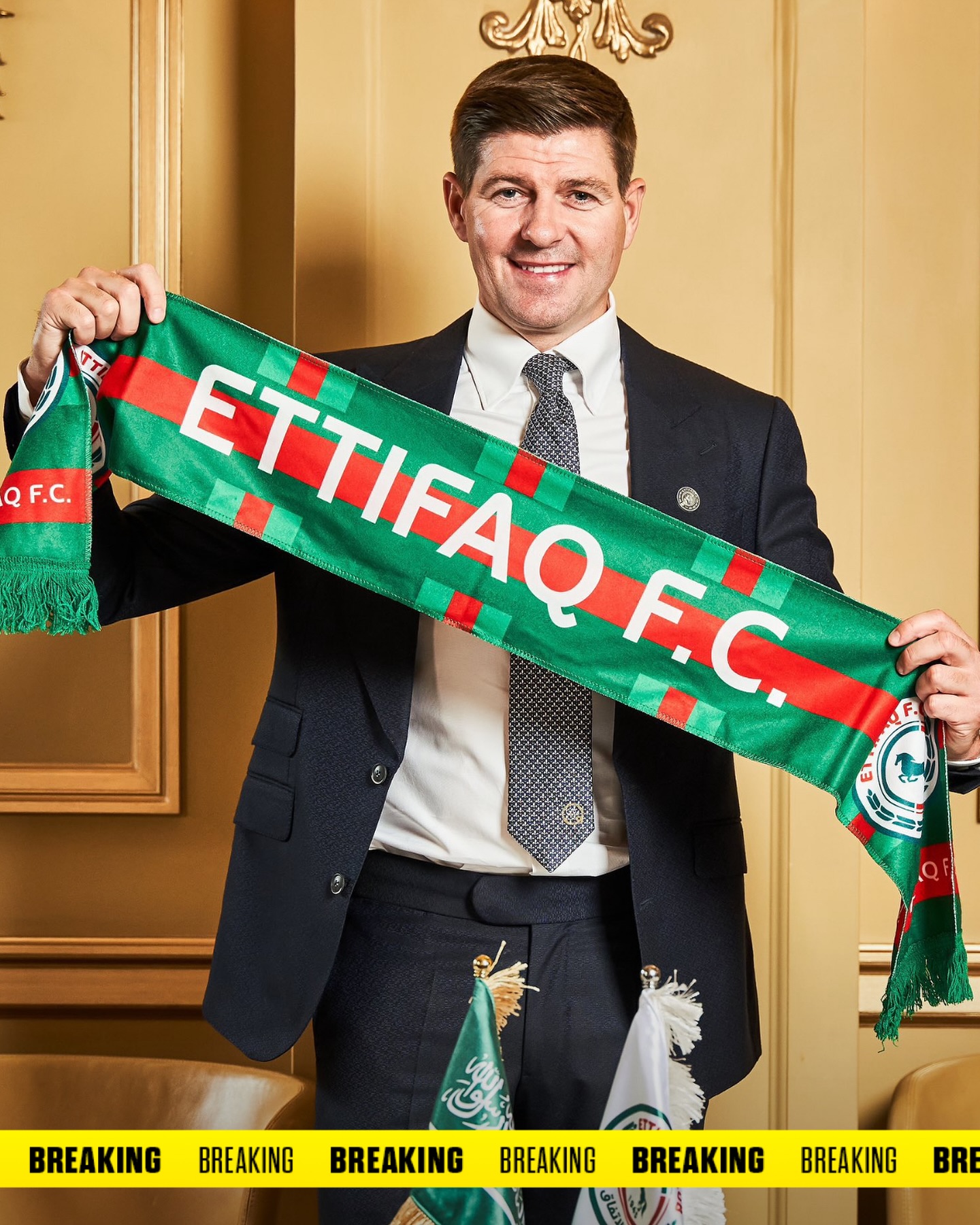 Complete Football 247 Steven Gerrard to Leave Al Ettifaq FC by Mutual Consent