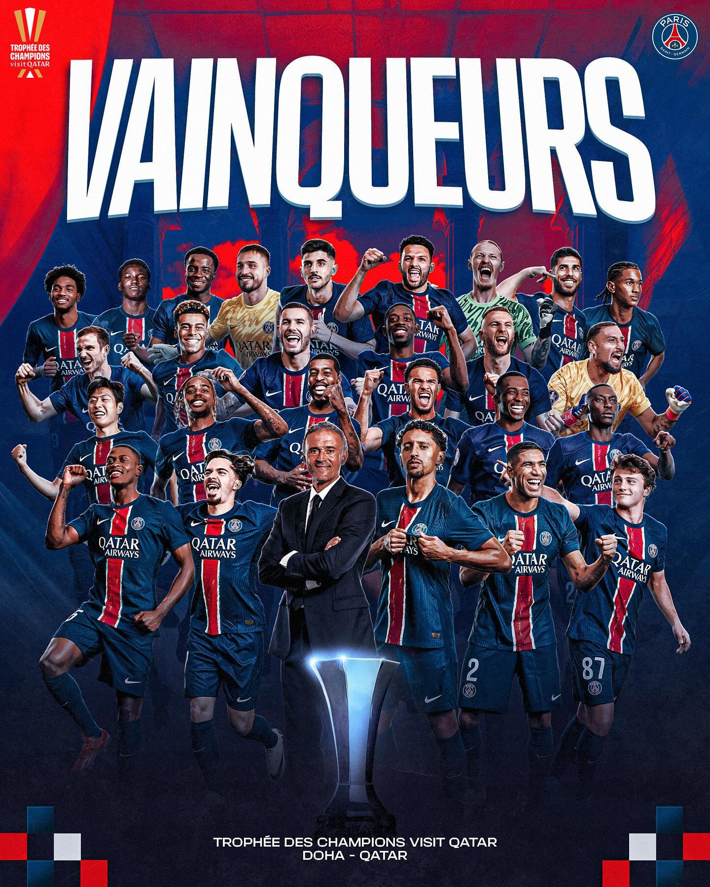 Complete football 247 PSG are crowned Trophée des Champions winners