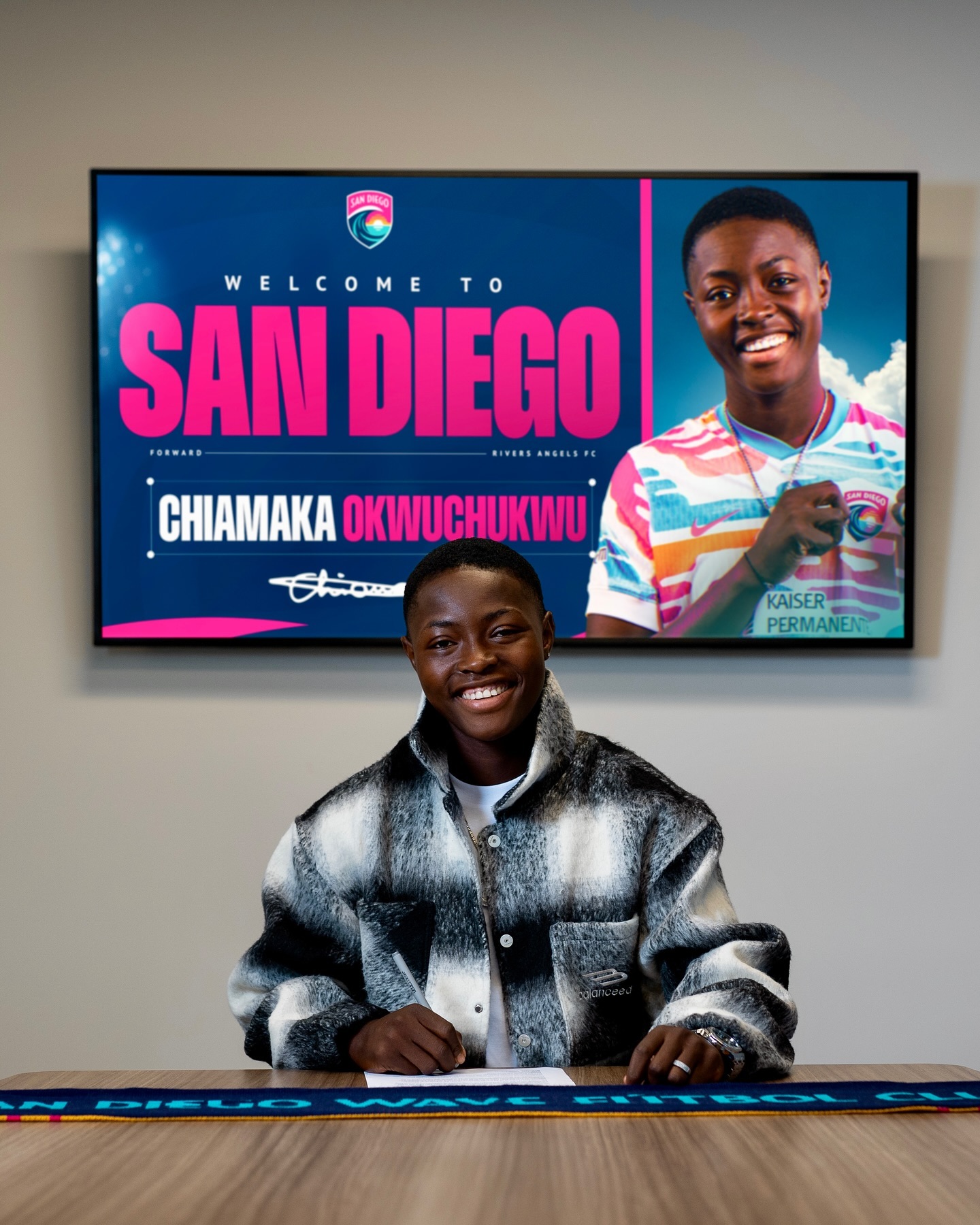 Complete Football 247 San Diego Wave FC Signs Nigerian Forward Chiamaka Okwuchukwu