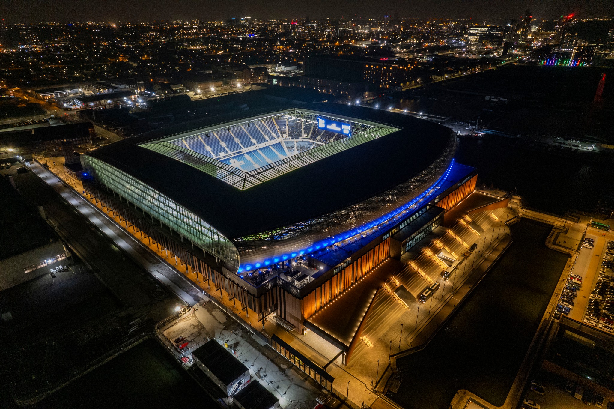 Complete Football 247 Everton FC Unveils New Stadium with Historic Under 18s Match Attended by 10000 Fans