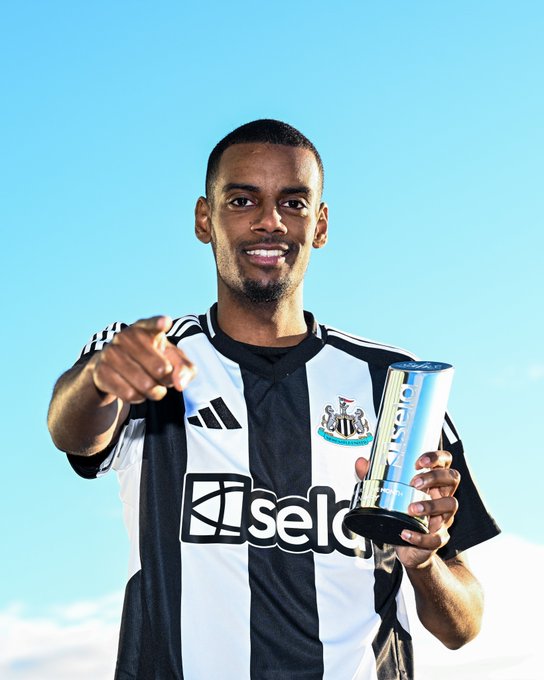 Complete Football 247 Top Player of the Month for the Third Straight Time in the Premier League is Alexander Isak