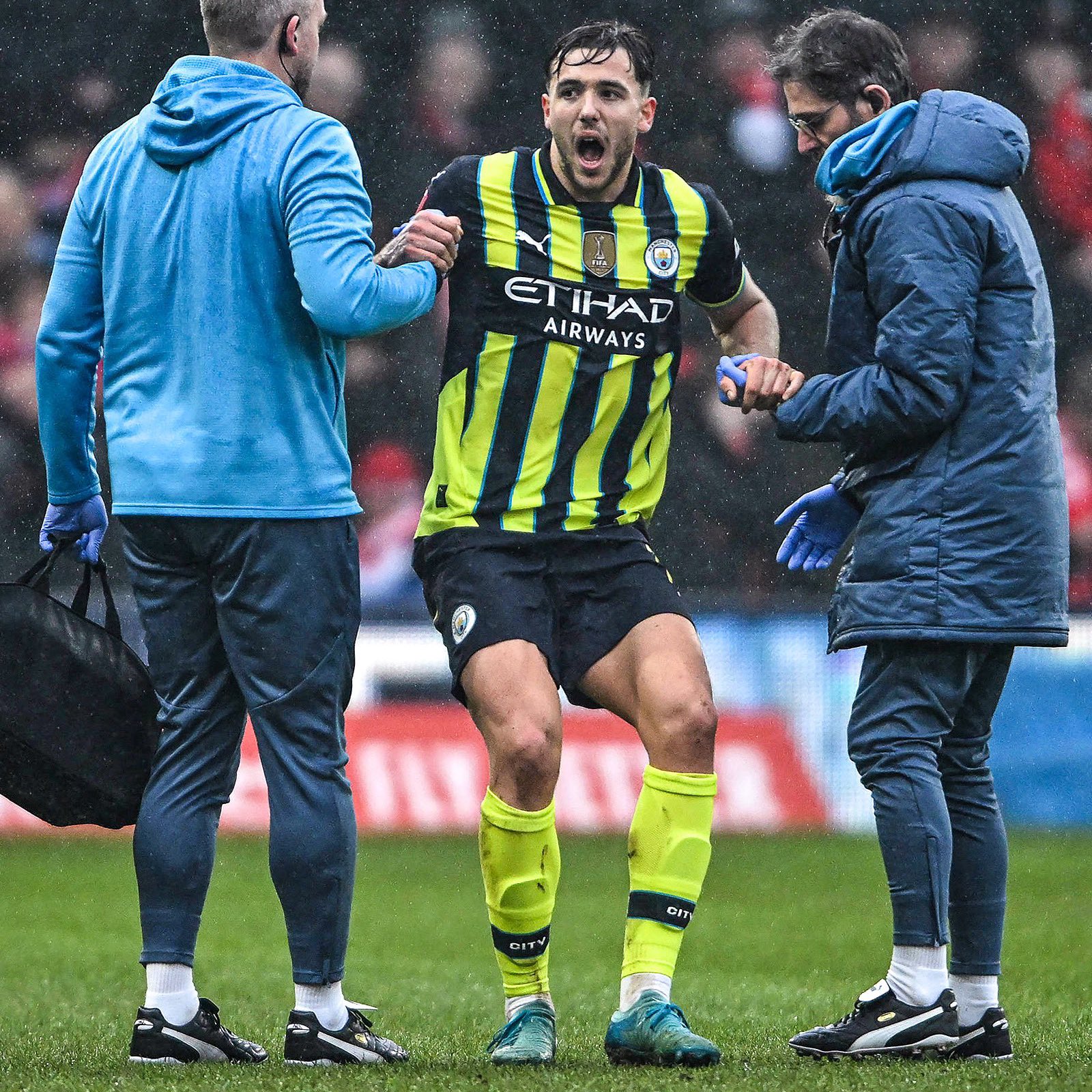 Complete football 247 Manchester City midfielder Nico González suffered an injury during his FA Cup debut against Leyton Orient